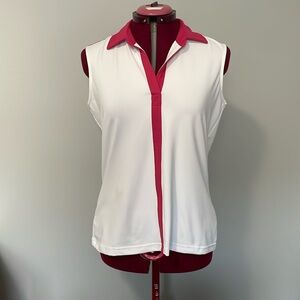 Women’s Izod sleeveless golf polo